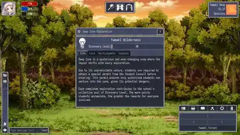 Sentou Gakuen: Revival - MMO Gameplay