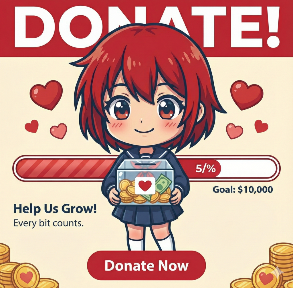 Maskot Jepang.org memohon dukungan